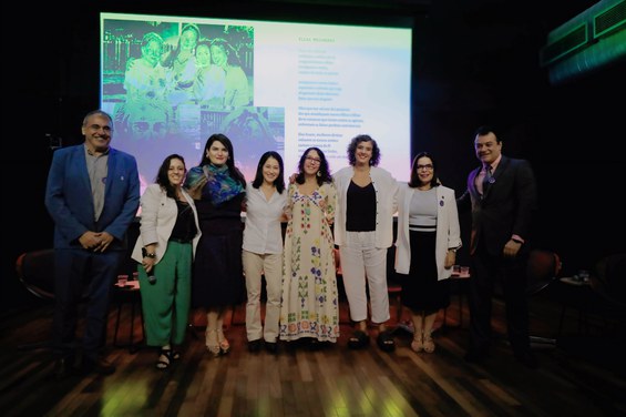 Imagem: Debate Mulheres e Ciência (Naiara Demarco - CGCOM/CAPES)