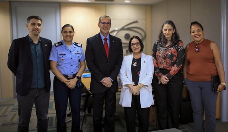 Imagem: CAPES se reune com o ITA (Naiara Demarco - CGCOM/CAPES)