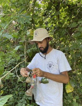 Imagem: Bolsista Lázaro Carneiro (Arquivo pessoal)