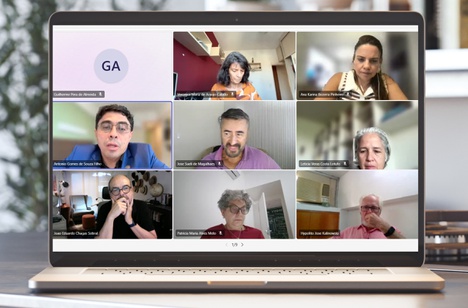 Imagem: Print da tela de reunião (Divulgação)