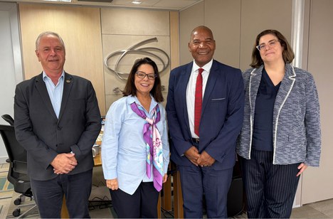 Imagem: CAPES Recebe visita de reitor da Universidade Zumbi dos Palmares (Julia Prado - ASCOM/CAPES)