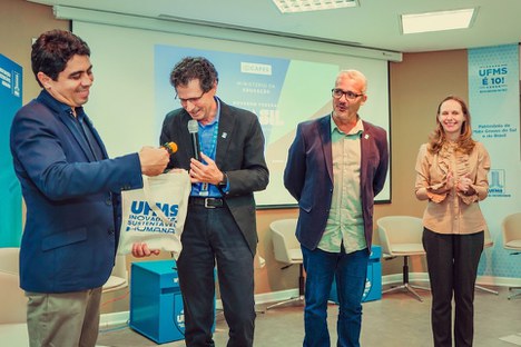 Imagem: CAPES participa de fórum de coordenadores de pós-graduação da UFMS (Rahysa da Costa Knopff/UFMS)