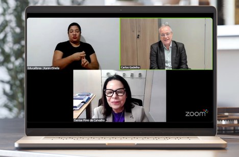 Imagem: Print da tela de reunião (Divulgação)