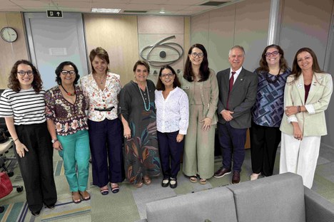 Imagem: Ministra das Mulheres visita CAPES para discutir parcerias    (Julia Prado - ASCOM/CAPES)