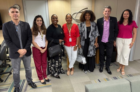 Imagem: Representantes do IFood visitam a CAPES  (Julia Prado - ASCOM/CAPES)