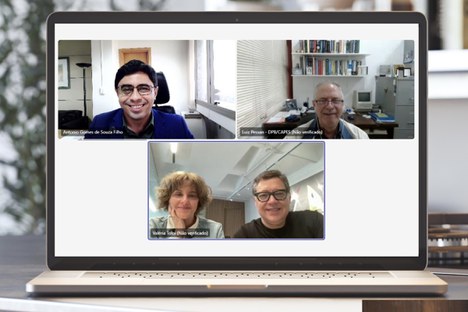 Imagem: Print da tela de reunião (Divulgação)