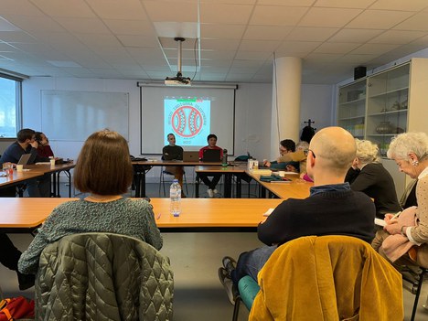 Imagem: Autaki Waurá participa de atividades em Paris, na França (Arquivo pessoal)