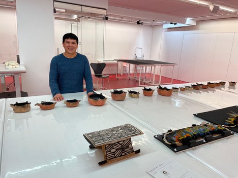 Imagem: Pesquisador indígena Autaki Waurá (Arquivo pessoal)