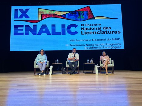 Imagem: IX Encontro Nacional da Licenciatura - Enalic (João Mendes - CGCOM/CAPES)