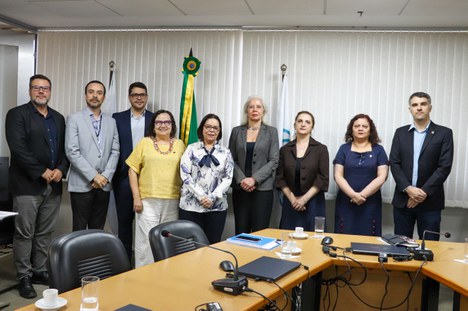 Imagem: Reunião entre CAPES e FGV (Guilherme Cordeiro - CGCOM/CAPES)