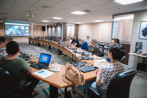 Imagem: CAPES, CNPq e ANPG reúnem-se com ex-bolsistas no exterior (Naiara Demarco - CGCOM/CAPES)