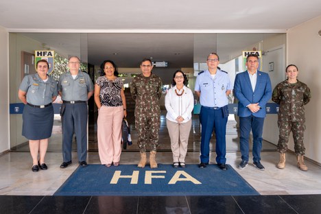 Imagem: Presidente da CAPES visita HFA (Júlia Prado - CGCOM/CAPES)