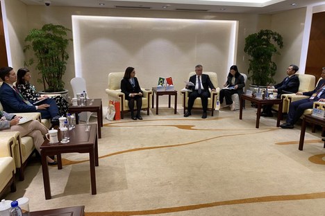 Imagem: Fórum da China com Comunidade de Estados Latino-Americanos e Caribenhos (Celac), em Pequim (Divulgação)