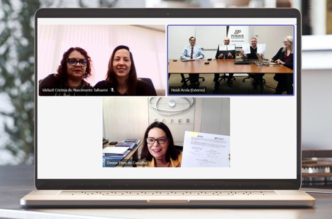 Imagem: Print da tela de reunião (Divulgação)
