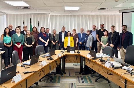 Imagem: Reunião da Comissão de acompanhamento do PNPG (Julia Prado - ASCOM/CAPES)