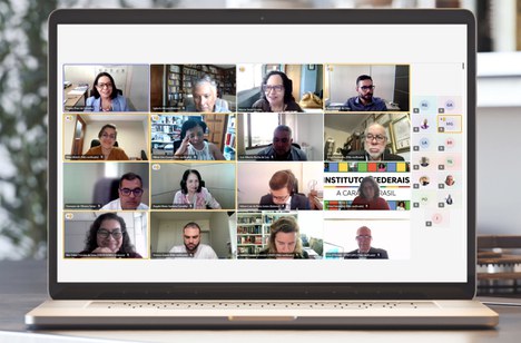 Imagem: Print da tela da reunião (Divulgação)