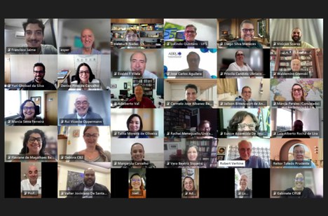 Imagem: Montagem da reunião (Divulgação)