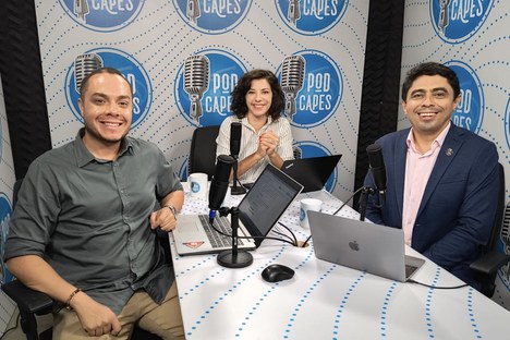 Imagem: PodCAPES Avaliação Quadrienal da Pós-Graduação stricto sensu (Júlia Prado - CGCOM/CAPES)