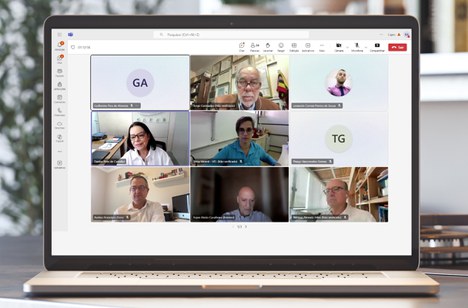 Imagem: Print da tela da reunião (Divulgação)