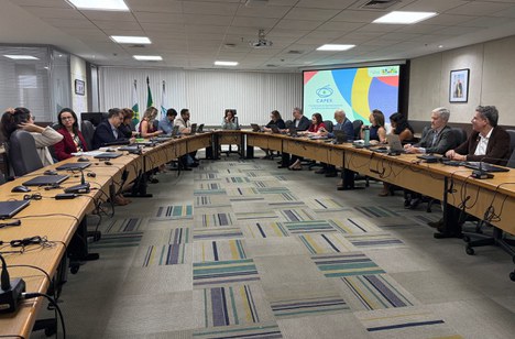 Imagem: Reunião do Comitê de Governança da CAPES (Julia Prado - ASCOM/CAPES)