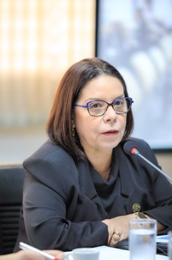 Imagem: Denise Pires de Carvalho, presidente da CAPES (Ester Cruz - CGCOM/CAPES)