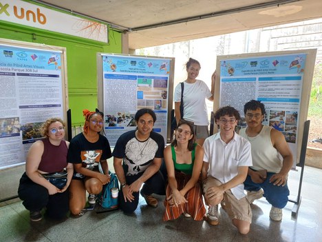 Imagem: Professora realizou projeto de reciclagem e preservação ambiental com 30 estudantes de licenciatura (Arquivo pessoal)