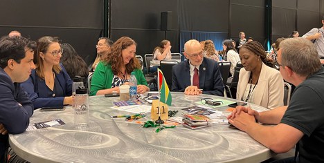 Imagem: A CAPES debateu o Move La América com países latino-americanos, como o Suriname (Divulgação)