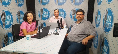 Imagem: Quinto PodCAPES (Naiara Demarco - CGCOM/CAPES)