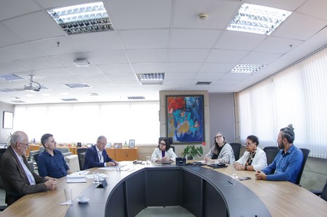 Imagem: CAPES recebe representantes da UFSB (Ester Cruz - CGCOM/CAPES)