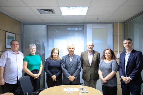 Imagem: Reunião CAPES e CAPES e Unicamp (Ester Cruz - CGCOM/CAPES)