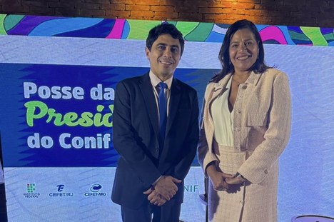 Imagem: Diretor da CAPES participa de posse da presidência do Conif (Júlia Prado - CGCOM/CAPES)