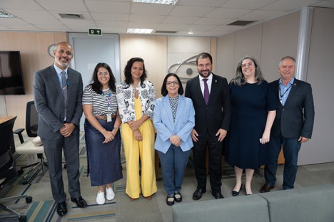 Imagem: CAPES recebeu o secretário de Políticas Digitais da Presidência da República (Júlia Prado - CGCOM/CAPES)