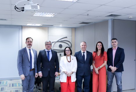 Imagem: Reunião entre CAPES e USP (Ester Cruz - CGCOM/CAPES)