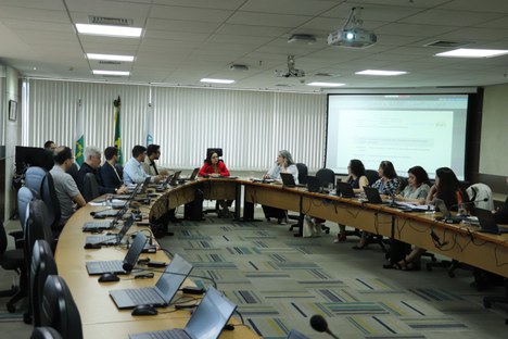 Imagem: Reunião do Comitê de Governança da CAPES (Lucas Cândia - CGCOM/CAPES)