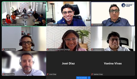 Imagem: Print da tela de reunião (Divulgação)