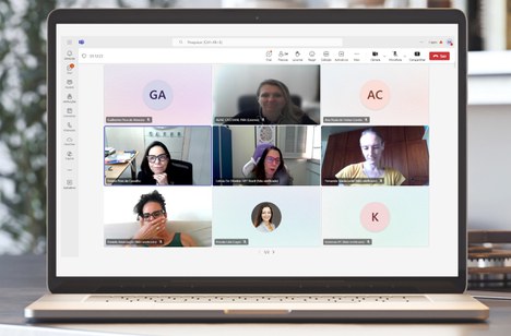 Imagem: Print da tela de reunião (Divulgação)