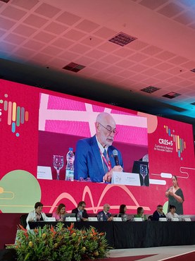 Imagem: Rui Oppermann, diretor de Relações Internacionais da CAPES Naiara Demarco - CGCOM/CAPES)