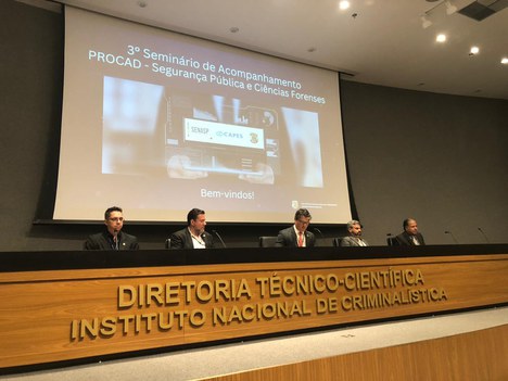 Imagem: Seminário de Acompanhamento do Programa Cooperação Acadêmica (Procad) – Segurança Pública e Ciências Forenses (Dikvulgação)
