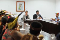 Lideranças indígenas são recebidas no Planalto