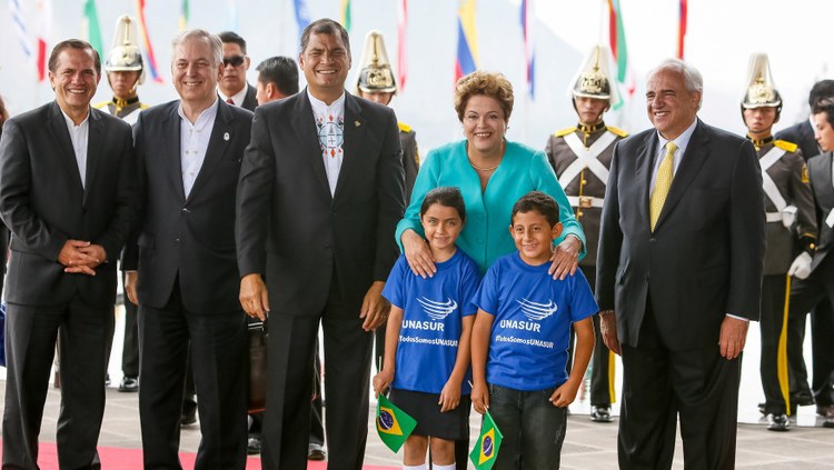 Em Quito, presidenta enaltece cooperação entre países da Unasul. Foto: Roberto Stuckert Filho/PR
