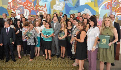 Cerimônia de Reconhecimento aos Servidores da Presidência da República. Foto: Eduardo Aiache/Casa Civil PR