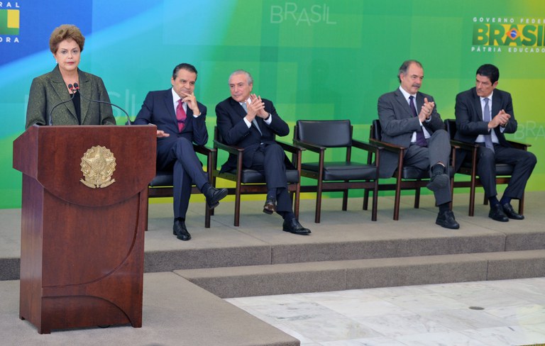 Posse do ministro do Turismo, Henrique Eduardo Alves