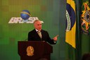 O presidente em exercício Michel Temer