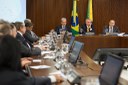 Reunião com os líderes da base aliada