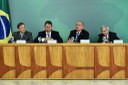 Coletiva de ministros sobre transportes