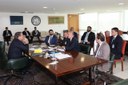 Presidente Jair Bolsonaro recebe gestores da GEAP