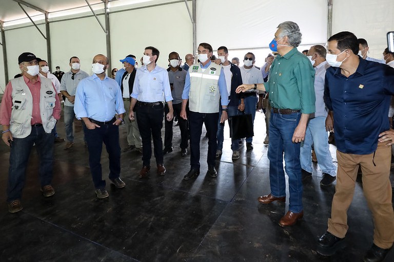 Hospital de campanha em Manaus