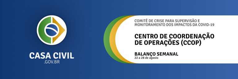 Balanço de medidas do Governo Federal - 22 a 28 de agosto