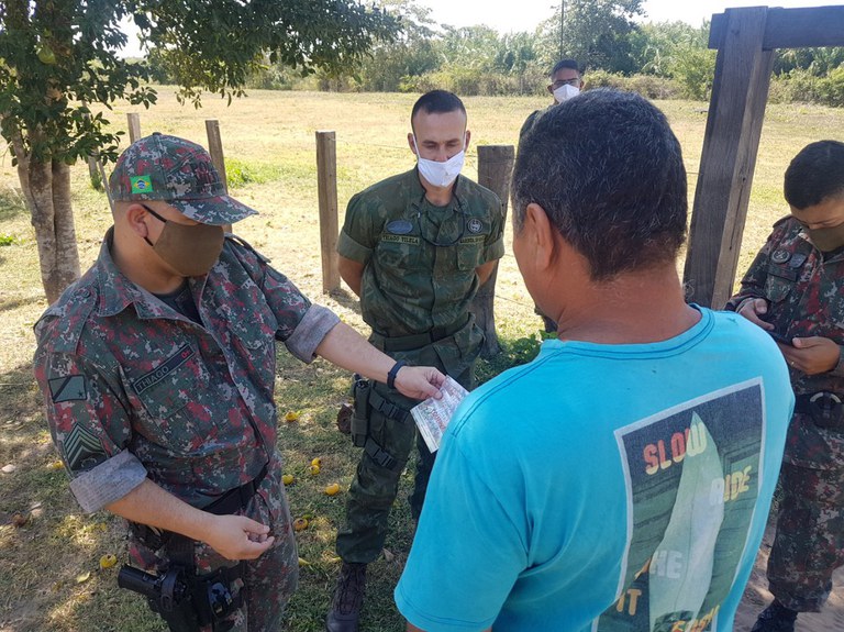 Forças Armadas atuam para conter riscos de pequenas queimadas no Pantanal