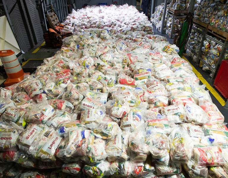 Sete mil cestas de alimentos para comunidades quilombolas